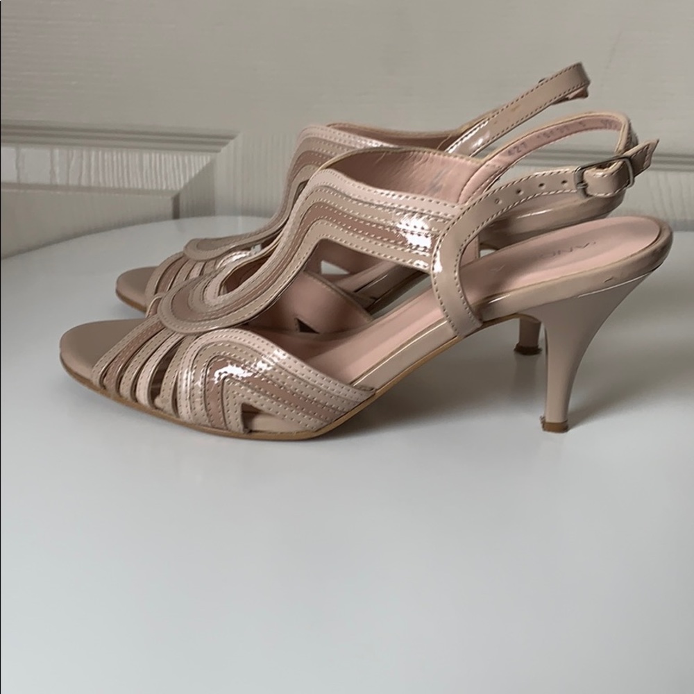 Andrea 3 Tone Nude Heels